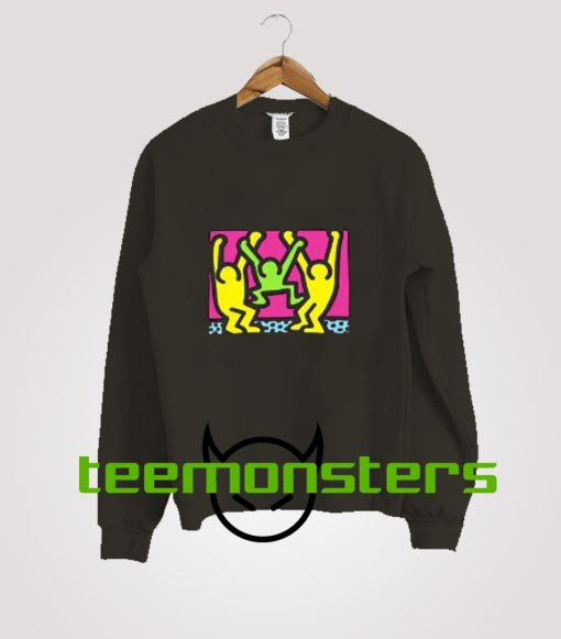 Keith Haring Dancing Sweatshirt