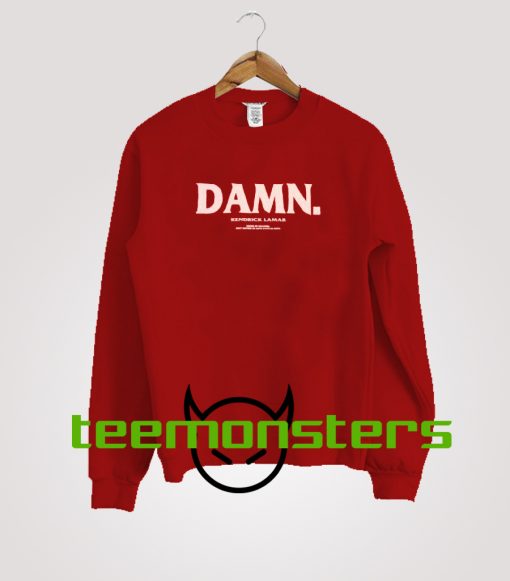 Kendrick Lamar Damn Sweatshirt