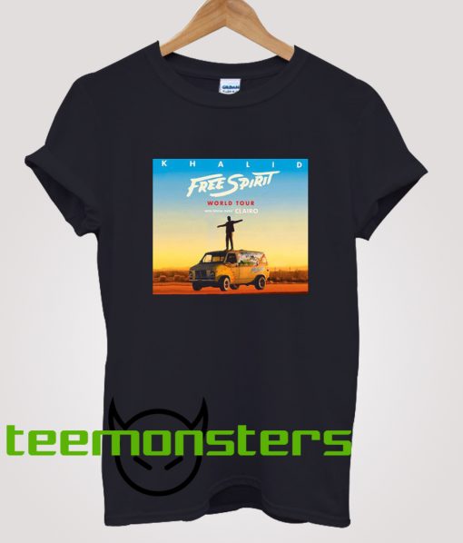 Khalid Free Spirit World Tour T-Shirt