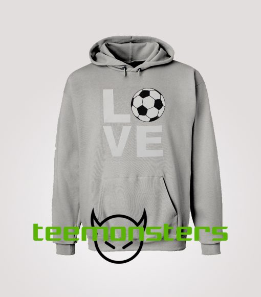 Love Soccer Hoodie