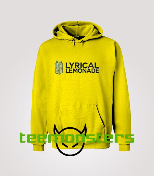 Lyrical Lemonade Logo With Font Hoodie