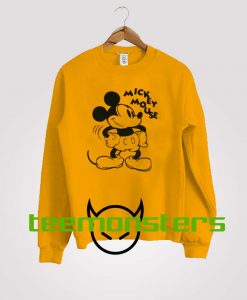 MIckey Mouse Black Sweatshirt