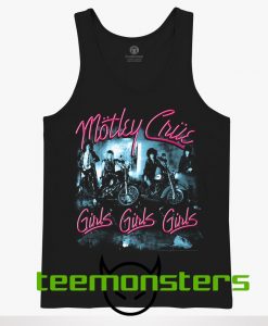 Motley Crue Girls Girls Girls Tank Top