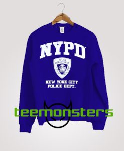 NYPD New York Police Dept Sweatshirt