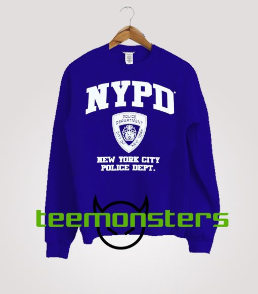 NYPD New York Police Dept Sweatshirt