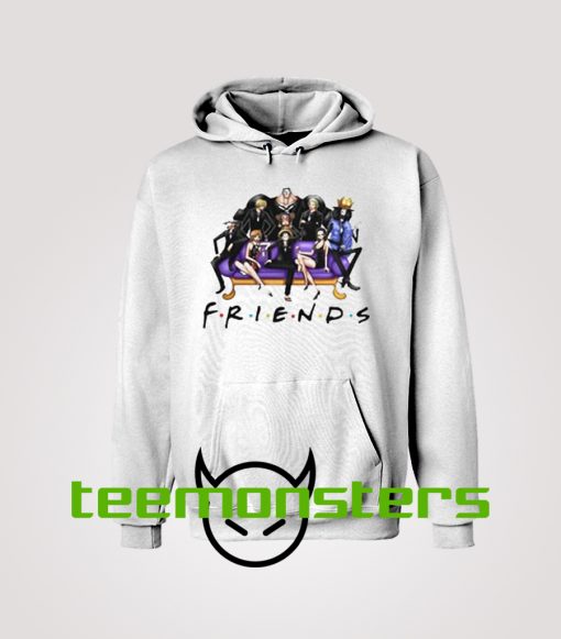 One Pieces Friends TV Shows Parody Hoodie