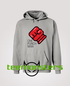 One Punch Man Saitama Glove Hoodie