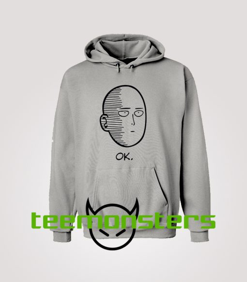 One Punch Man Saitama OK Hoodie