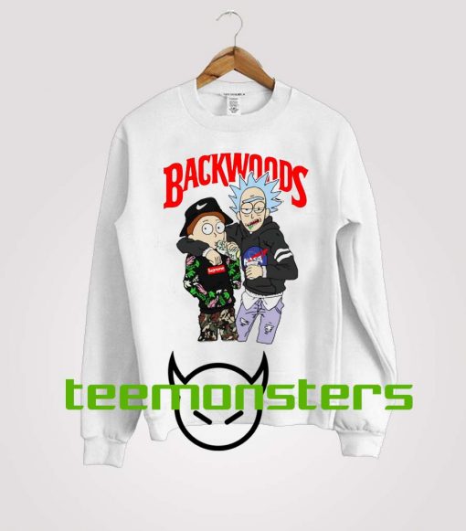 Rick And Morty Backwoods Sweatshirt