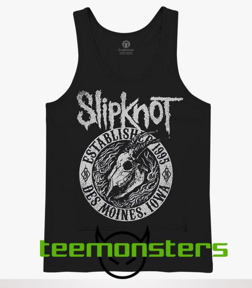 Slipknot Goat Flames Tank Top