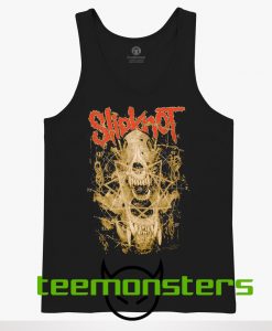 Slipknot Skull Teeth Back Tank Top