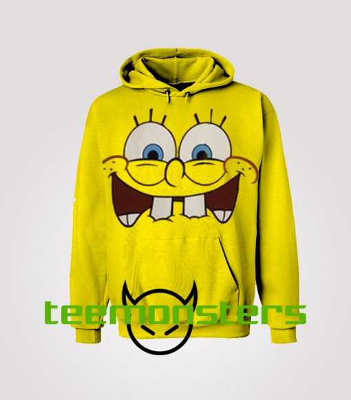 Spongebob Face Hoodie