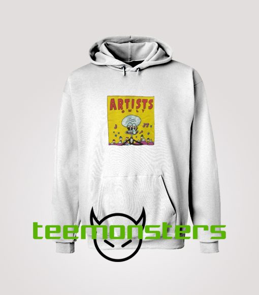 Spongebob Squid Artists Only Hoodie