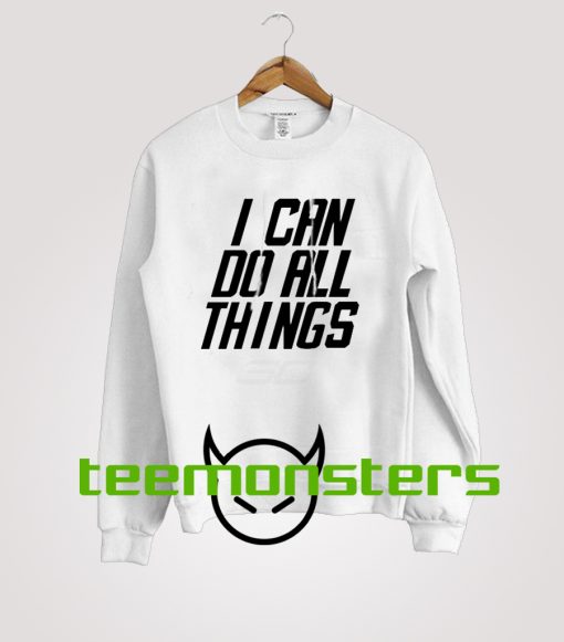 Stephen Curry I Can Do All Things Sweatshirt