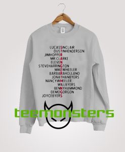 Stranger Things Name Sweatshirt