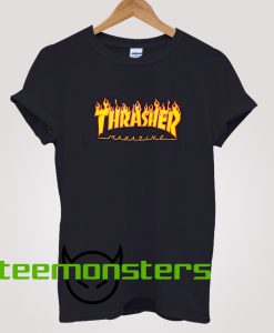 Trasher Magazine Flame T-shirt