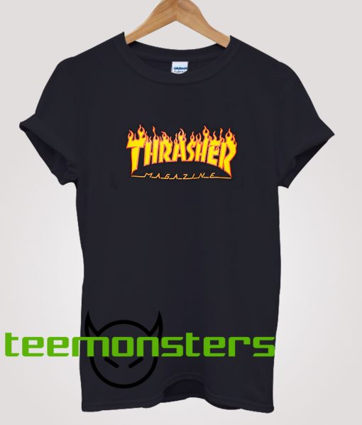 Trasher Magazine Flame T-shirt