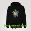 Turtle Watercolor Splash Love Sea Hoodie