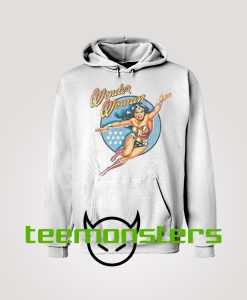 Wonder Woman Action Figur Hoodie