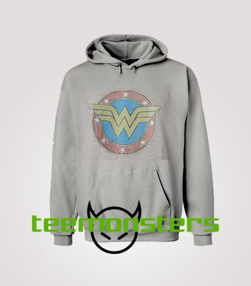 Wonder Woman Vintage Logo Hoodie