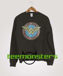 Wonder Woman Vintage Logo Sweatshirt