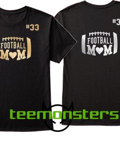 33 Football Mom T-Shirt