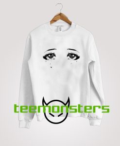 Anime Eyes Manga Japanese Sailor Moon Sweatshirt