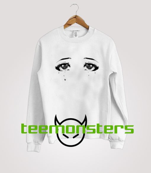 Anime Eyes Manga Japanese Sailor Moon Sweatshirt