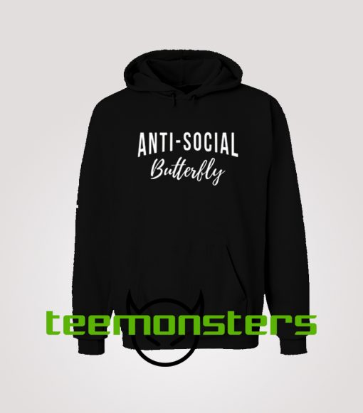 Anti Social Butterfly Hoodie