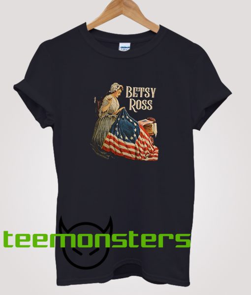 Betsy Ross American Handmade T-Shirt