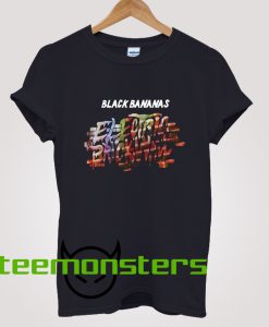 Black Bananas Electric Brick Wall Albums T-Shirt