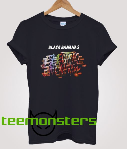 Black Bananas Electric Brick Wall Albums T-Shirt