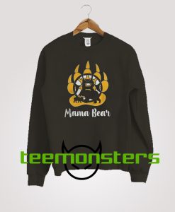 Boston Bruins Mama Bear Paw Sweatshirt