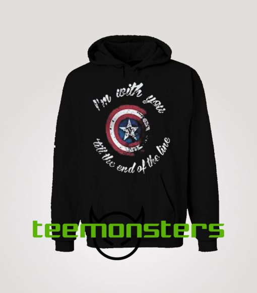 Captain America Im With You Hoodie