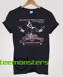 Captain Spaulding Museum Of Monsters And Madmen Poster T-Shirt