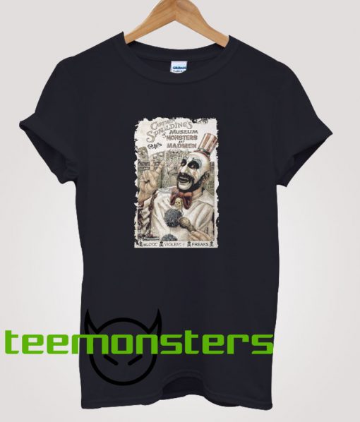 Captain Spaulding Museum Of Monsters And Madmen T-Shirt