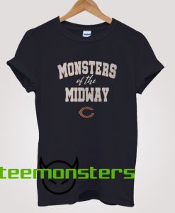 Chicago Bears Monsters Of The Midway T-Shirt