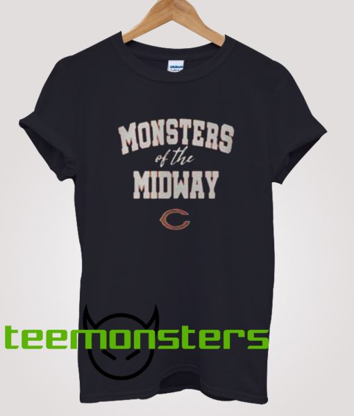 Chicago Bears Monsters Of The Midway T-Shirt