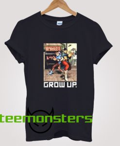 Chun Li Street Fighter Grow Up T-shirt