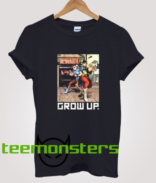 Chun Li Street Fighter Grow Up T-shirt