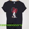 Cleveland Indians Snoopy Baseball T-Shirt