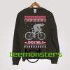 Cycling Christmas Sweatshirt