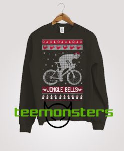 Cycling Christmas Sweatshirt