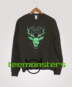 Dark Deer Forest Sweatshirt