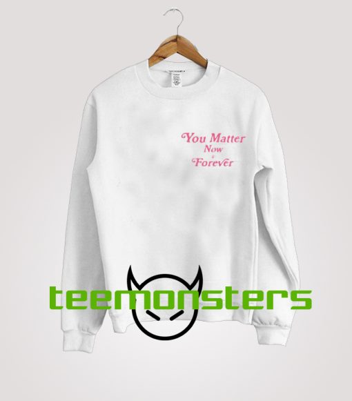 Demetrius Harmon You Matter Now And Forever Patch Hoodie Sweatshirt