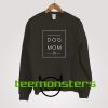 Dog Mom Chest Logo Sweatshirt