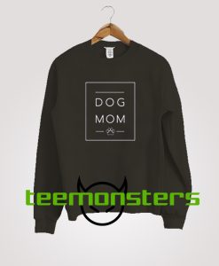 Dog Mom Chest Logo Sweatshirt