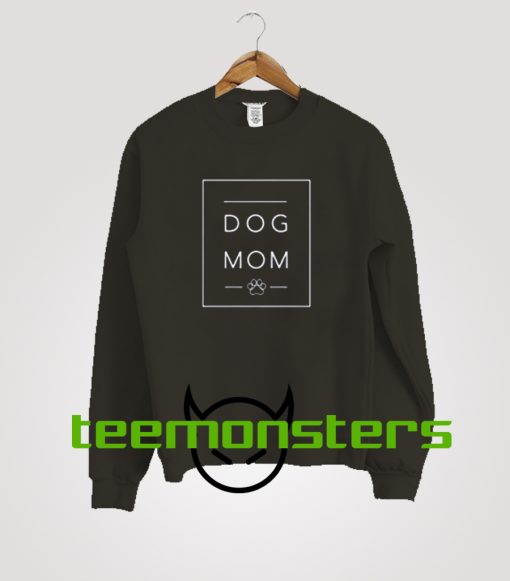 Dog Mom Chest Logo Sweatshirt