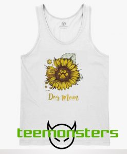 Dog Mom Sunflower Tank Top