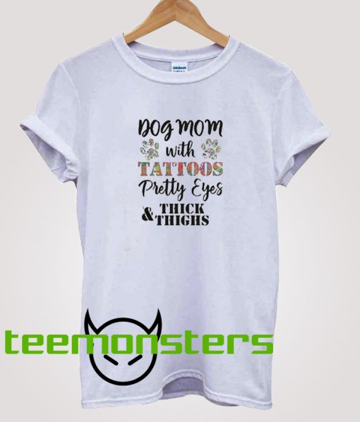 Dog Mom With Tattoos T-Shirt